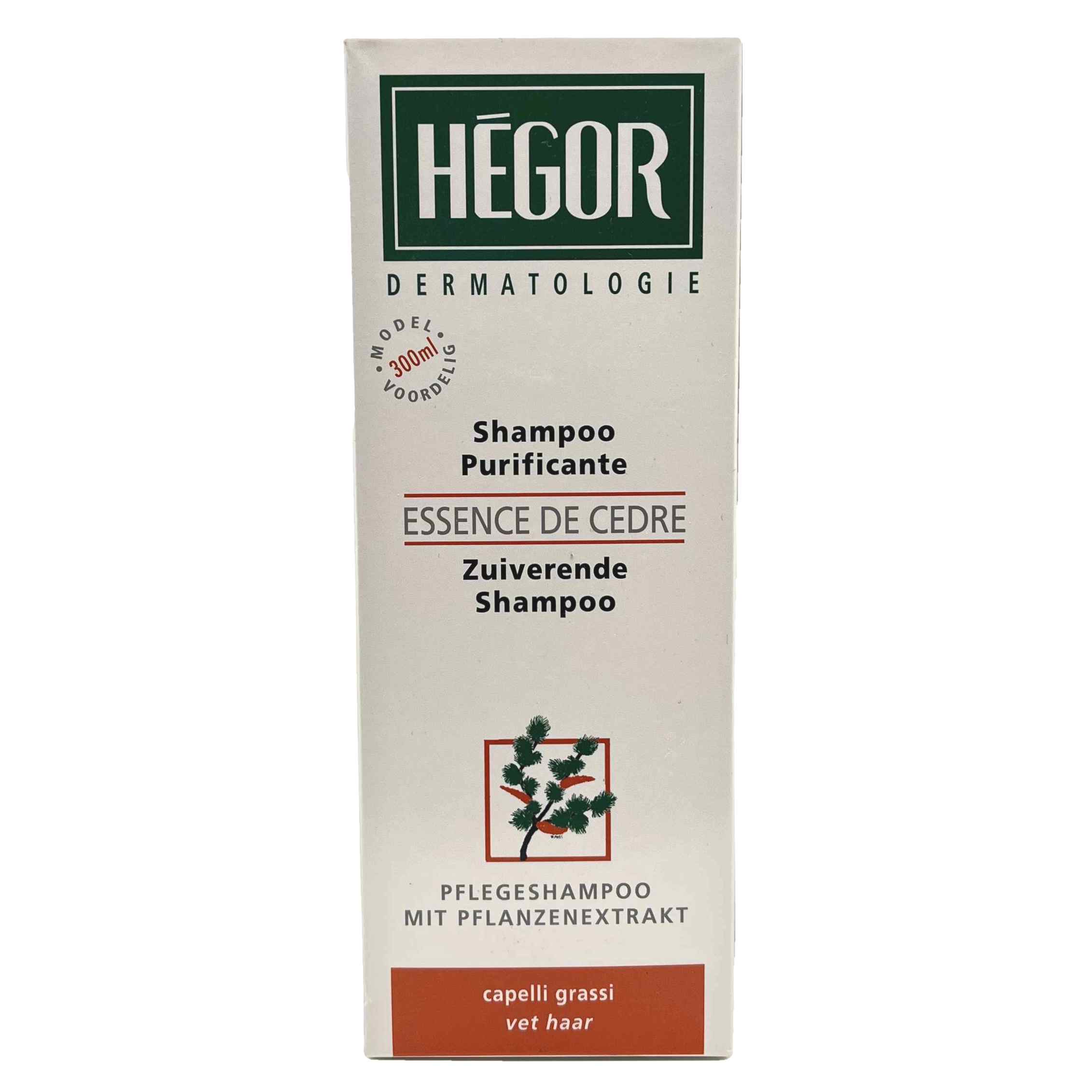 شامپو پاک کننده سدر هگور Hegor
